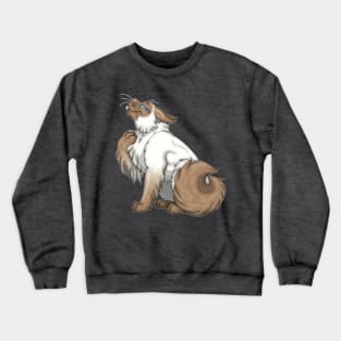 Cinnamon Point Longhair Crewneck Sweatshirt